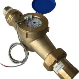 DAE MJ-200 2" NSF61 Non Lead Potable Water Meter, Pulse Output + Couplings, Gallons