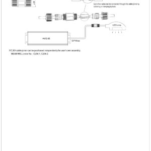 MEAN WELL HVG-65-12A 65 W Single Output 2.71 A 12 Vdc Output Max IP67 Swithcing Power Supply - 1 item(s)