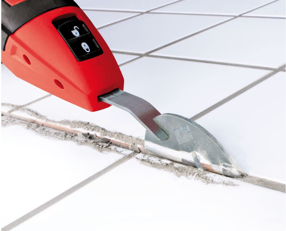 Rubi Resharpenable Grout Removal Blade, 1.5mm, Interchangeable for 1.5mm, 2mm, 3mm, 4mm Grout Sizes, Ideal for Tile Repair