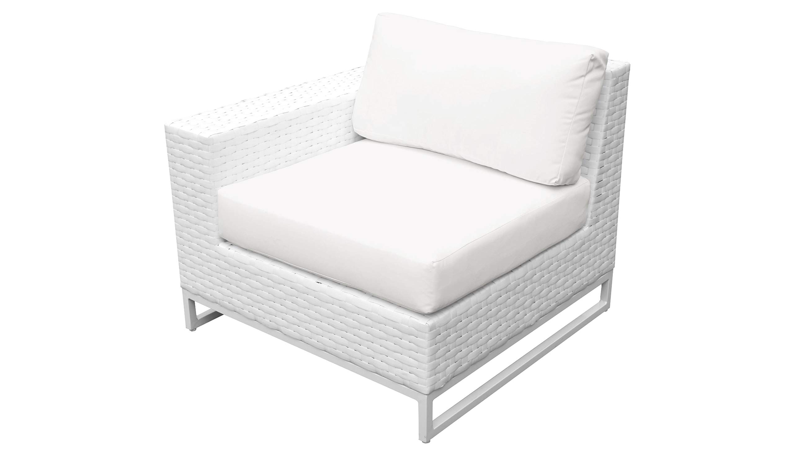 TK Classics Miami Seating Patio Furniture, Sail White