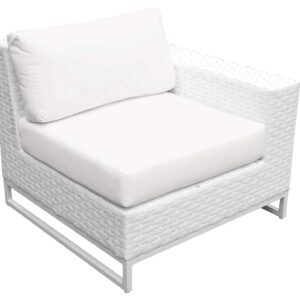 TK Classics Miami Seating Patio Furniture, Sail White