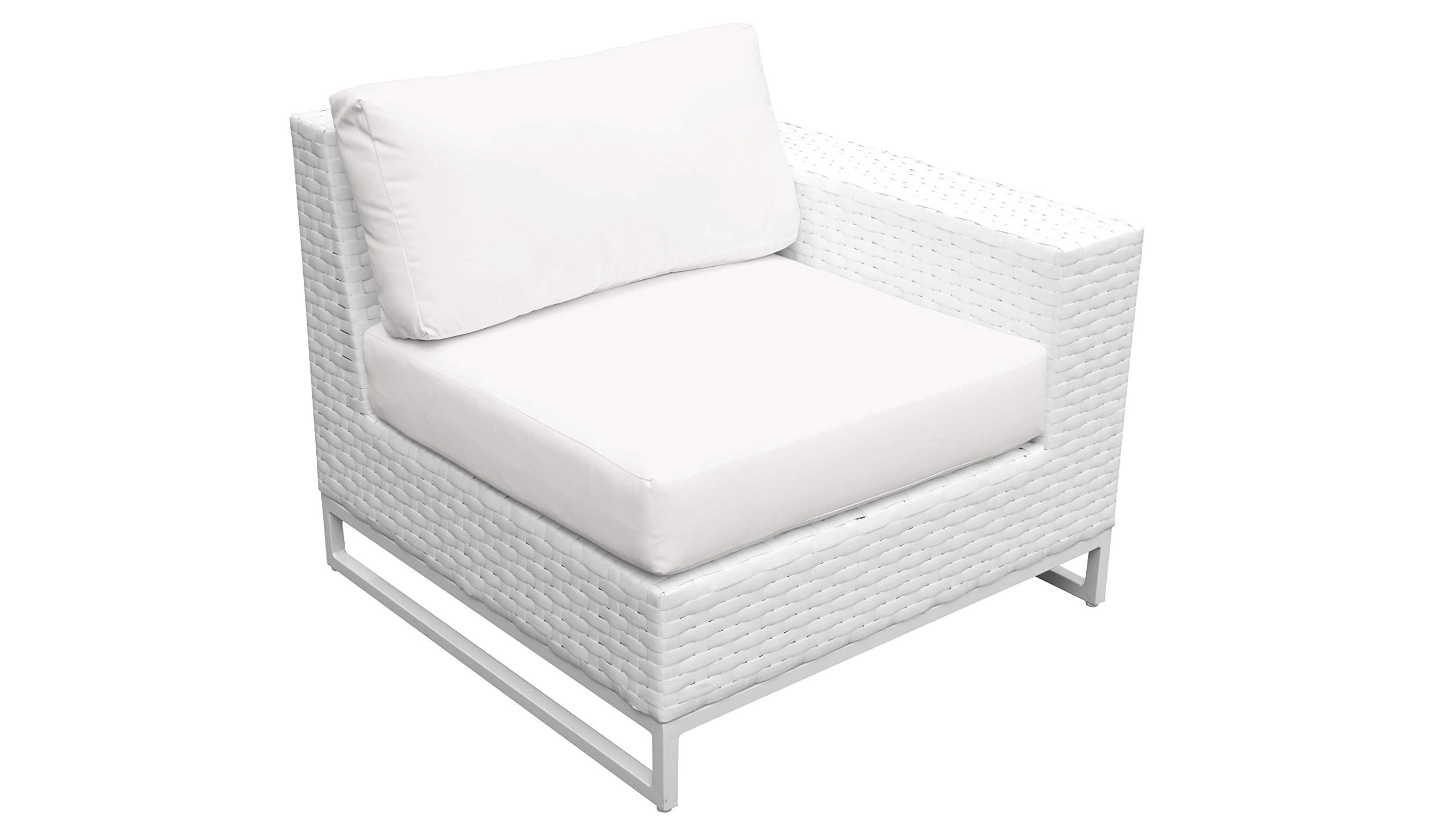 TK Classics Miami Seating Patio Furniture, Sail White