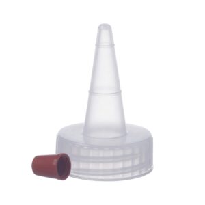 Consolidated Plastics 41233 Yorker Dispensing Cap with Red Seal, 28 mm, 28-400 Finish, 12 Piece