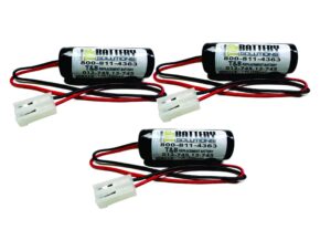 3pc t&b 012745,custom-85,osa117, nic1056 battery replacement