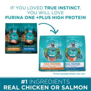 Purina ONE Natural, High Protein, Grain Free Dry Cat Food, True Instinct With Real Chicken - 6.3 Lb. Bag