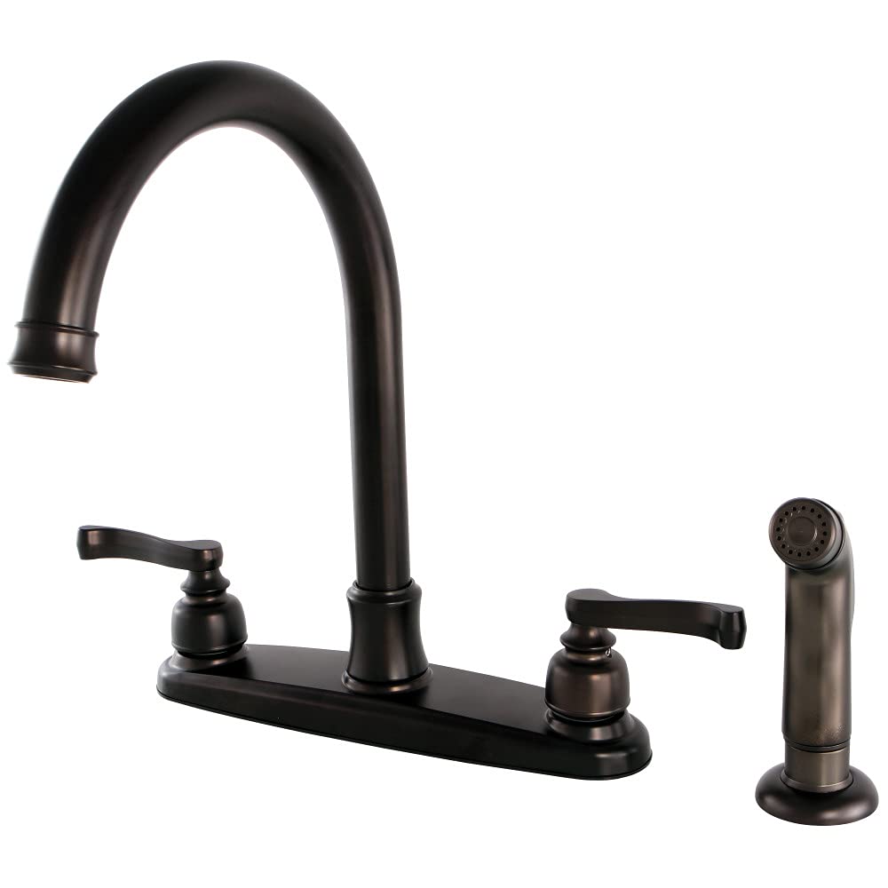 Kingston Brass FB7795FLSP Royale 8-inch Centerset Kitchen Faucet, Oil Rubbed Bronze