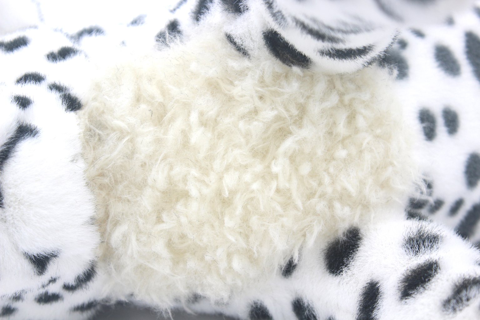 TAGLN The Jungle Animals Stuffed Plush Toys Cheetah Tiger Panther Lioness Pillows (White Leopard, 16 Inch)