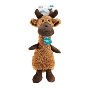 Outward Hound Scruffles Moose Plush Squeaky Dog Toy, Small