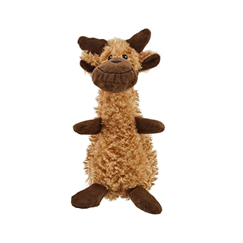 Outward Hound Scruffles Moose Plush Squeaky Dog Toy, Small