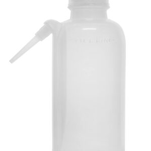 EISCO Wash Bottle, 500ml - Polyethylene - Translucent, Unbreakable - Screw Cap with Down Spout for Dispensing Liquid Labs