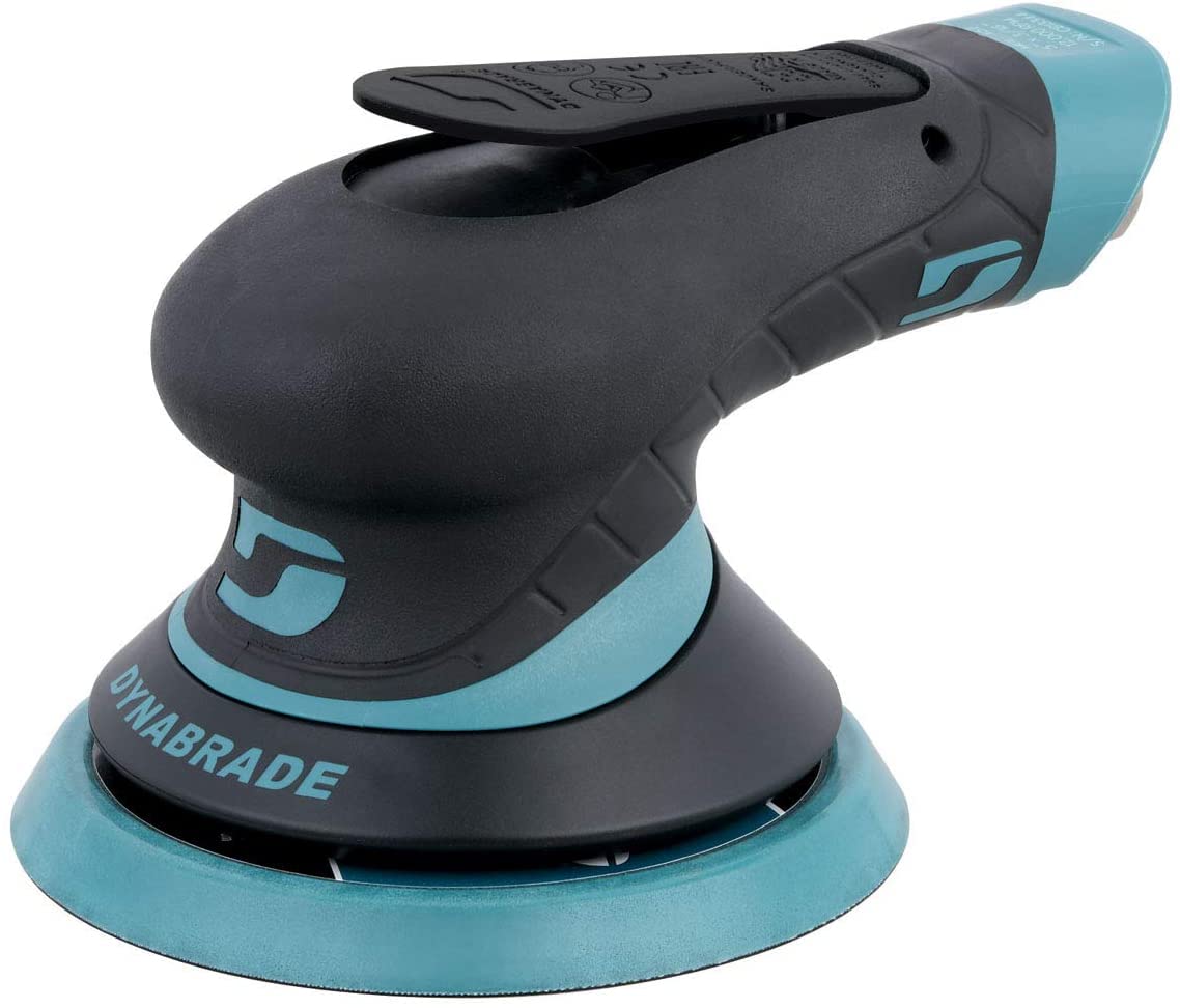 Dynabrade (X52H) Dynorbital Extreme 5" (127 mm) Diameter Random Orbital Sander, Non-Vacuum, Hook-Face Pad Face | Proportionate 3/32" (2.5 mm) Diameter Orbit | 12000 RPM Pneumatic Motor