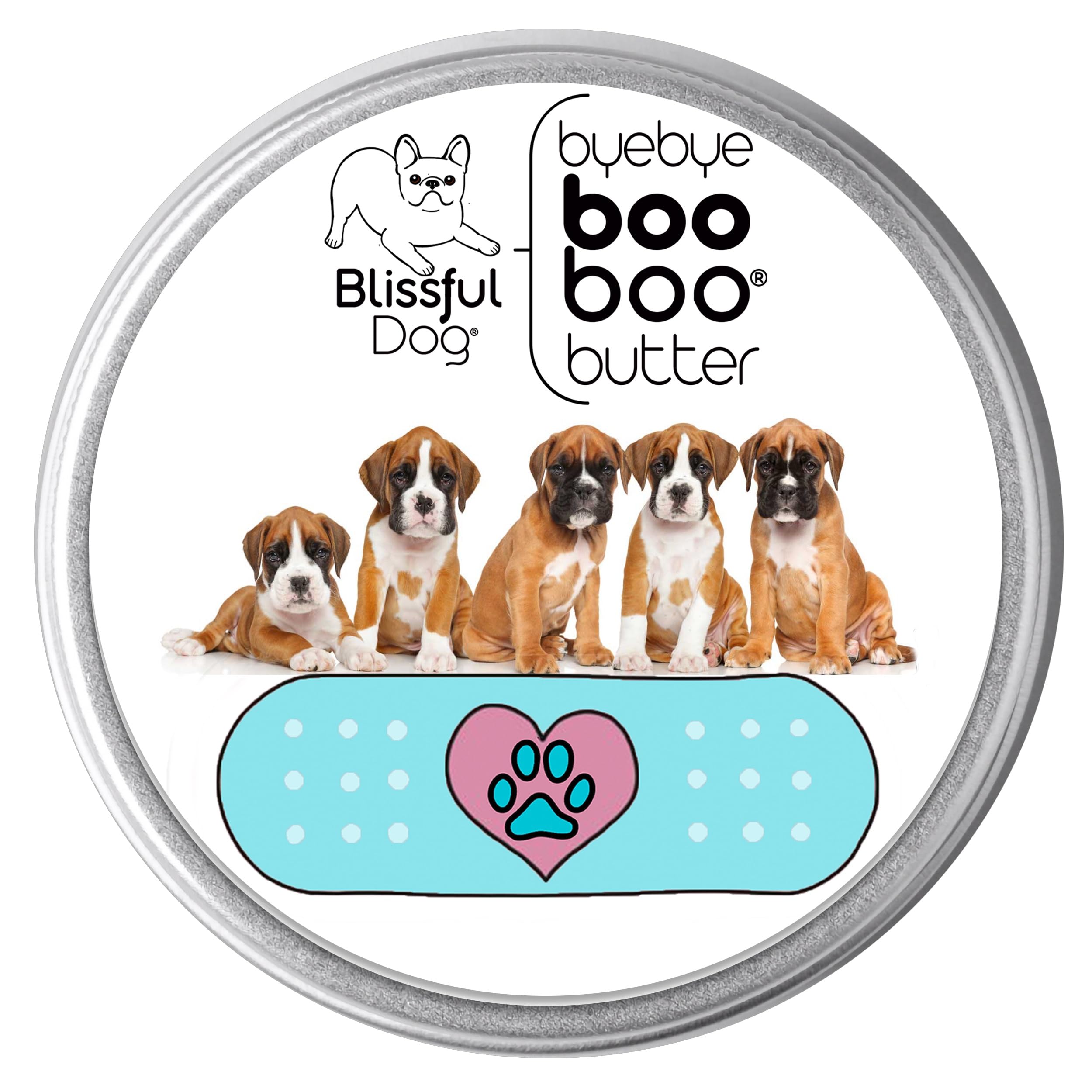 The Blissful Dog 1 oz TIN Boxer Booboo Butter