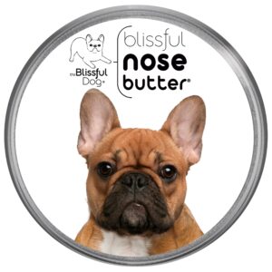 the blissful dog french bulldog black masked fawn unscented nose butter - dog nose butter, 2 ounce