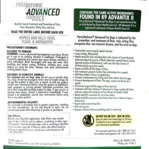 Para Defense Advanced 5-10 lb Dog Pet Flea Control Supply, Small