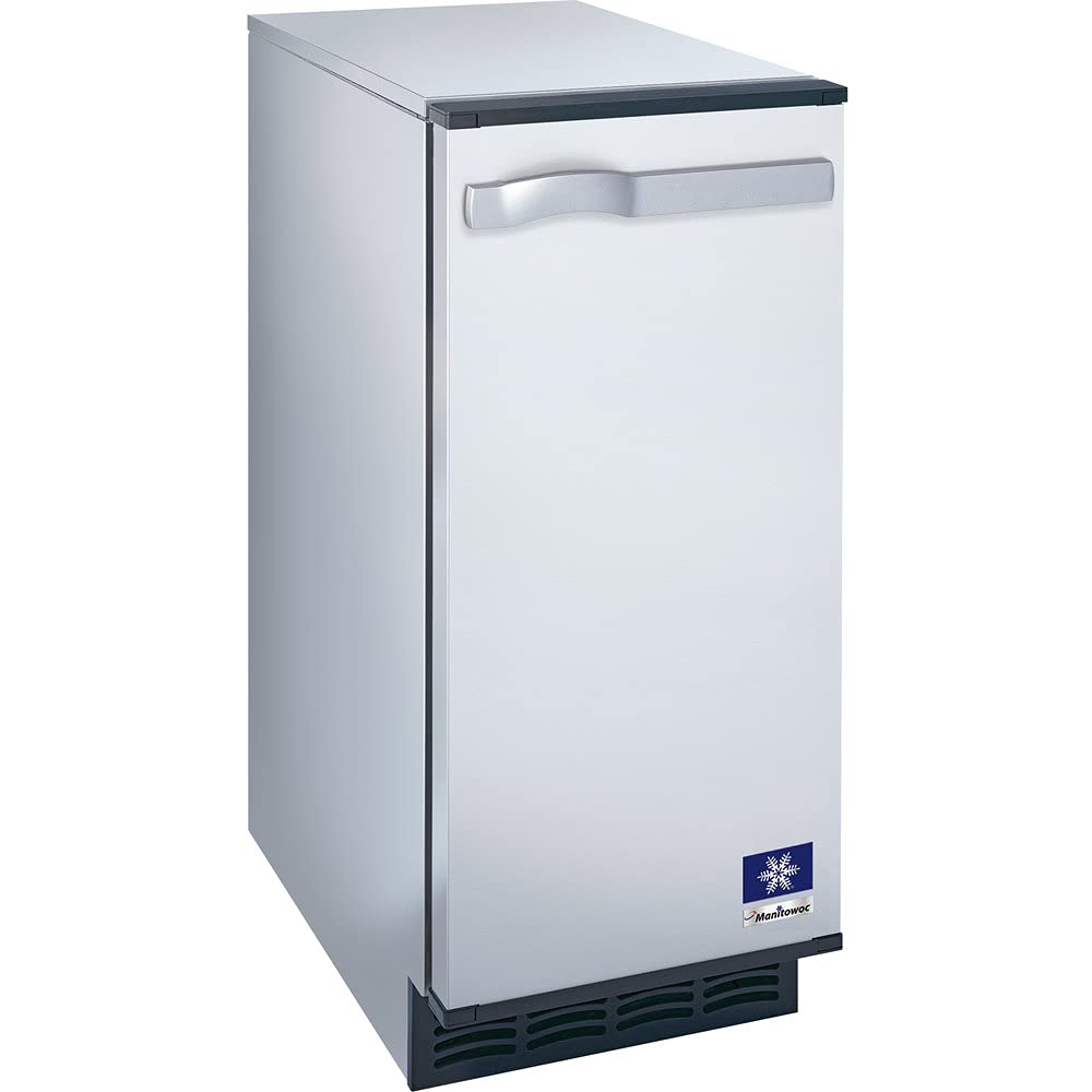 Manitowoc SM-50A 14 3/4" Air Cooled Undercounter Octagonal Cube Ice Machine with 25 lb. Bin - 53 lb.