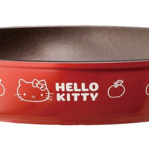 Pot 20cm Frying pan Skater Handle is Out 20cm Glass lid 20cm Handle 4-Piece Set Hello Kitty Sanrio ANFP2