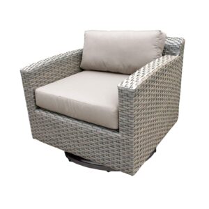 TK Classics TKC055b-SC Florence Seating Outdoor Furniture, Grey