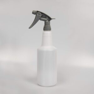 Pre-Labeled GHS Spray Bottles - 10% Bleach Solution - 16oz (Supplied Empty)