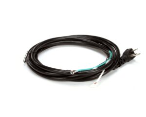 continental refrigeration 50201 power cord with nema plug, 10' length