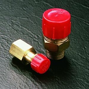 Caplugs CD-6A CD Series – Threaded Plastic Cap for Flared JIC Fittings, 1000 Pack, Red LD-PE, to Fit Thread Size 5/8"-18 Protective Closures, Dirt and Moisture Seals, Masking, Painting, Plating