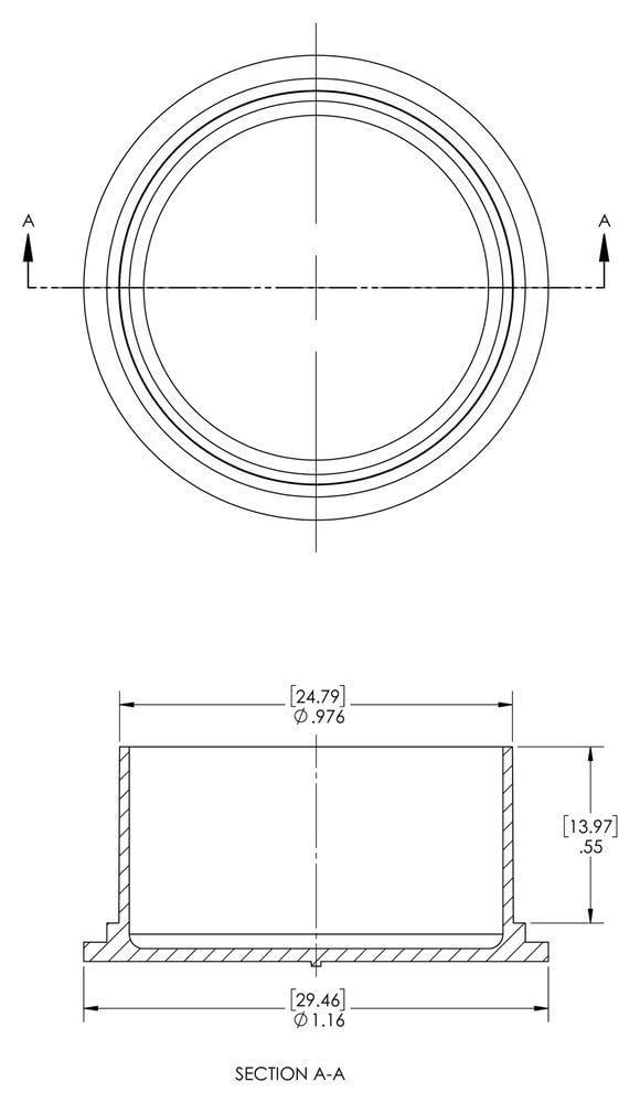 Caplugs CEP-16 CEP Series – Plastic Conductive Plug for Threaded Non-Threaded Connectors, 500 Pack, Black EVA, Nominal Thread Size 1"-20 Mechanical Protection, Electrical Shields, Low Resistance