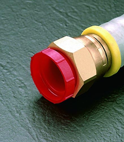 Caplugs PD-100 PD Series – Plastic Threaded Plug for Flared JIC Fittings, 500 Pack, Red LD-PE, Thread Size 7/8"-14 Open End Protection, Leak Prevention, Automotive, Hydraulic Systems (99191185)