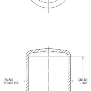 Caplugs VC2875-16 VC Series – Round Vinyl Cap, 10 Pack, Black Plastic, 2.875" W x 1.000" L Protective Closures, Thread Protectors, Dust and Moisture Seals, Masking, Plating, Color Coding (99391997)