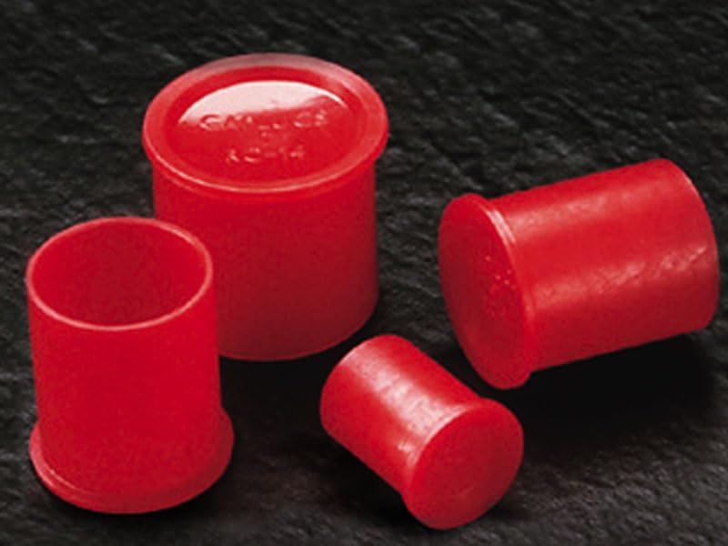 Caplugs 99394729 Plastic Cap for Threaded Connectors. RC-21, PE-LD, to Cap Thread Size 1-5/16 Cap ID 1.31" Length 0.90", Red (Pack of 40)