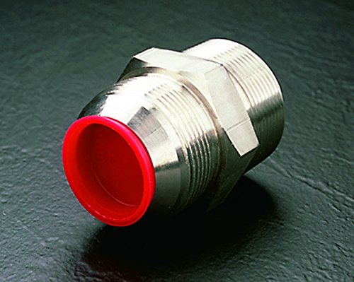 Caplugs 99394261 Plastic Tapered Cap and Plug. T-0X, PE-LD, Cap OD 0.113" Plug ID 0.255", Red (Pack of 200)