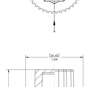 Caplugs P-48B P Series – Plastic Threaded Plug for NPT/NPS Pipe Fittings, 200 Pack, Red HD-PE, Thread Size NPS 1/2" Tapered & Straight, Temporary Seals, Thread Protection, Leak Prevention (99191155)