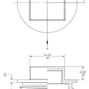 Caplugs P-68H P Series – Plastic Threaded Plug for NPT/NPS Pipe Fittings, 200 Pack, Red HD-PE, Thread Size NPT 3/4" Tapered & Straight, Temporary Seals, Thread Protection, Leak Prevention (99191158)