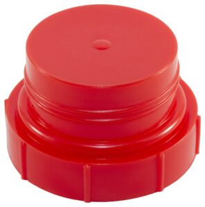 caplugs 99394973 plastic threaded plug for sae o-ring ports. pdo-108, pe-hd, to plug thread size 3/4-16", red (pack of 100)