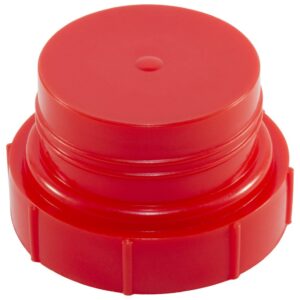 Caplugs 99394973 Plastic Threaded Plug for SAE O-Ring Ports. PDO-108, PE-HD, to Plug Thread Size 3/4-16", Red (Pack of 100)