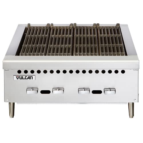 Vulcan VCRB25 Restaurant Series Gas Radiant Charbroiler - 25-1/4"W