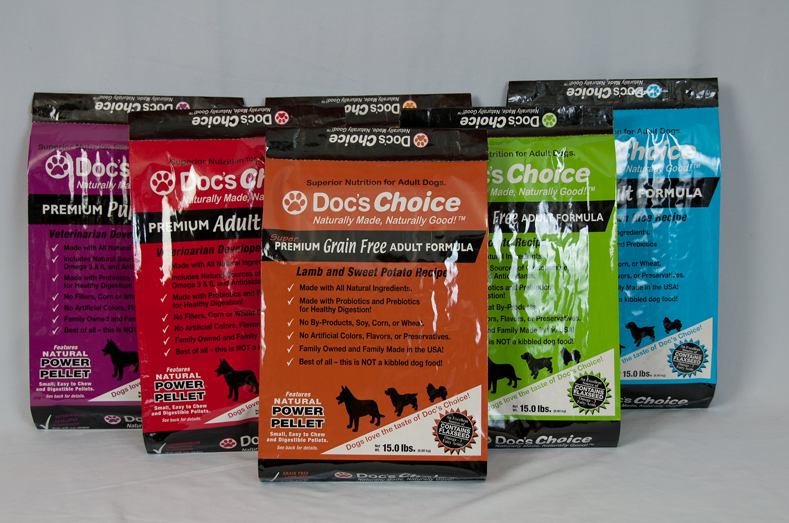 Doc's Choice Premium Chicken Puppy Food - Great for Puppies, Pregnant and. Nursing Dogs, Veterinarian Developed, No Fillers/Artificial Ingredients, Made in The USA