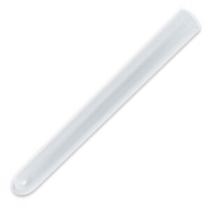 16x125mm test tubes, polystyrene, round btm, 17ml vol, natural (clear), karter scientific 402y1 (case of 1000)