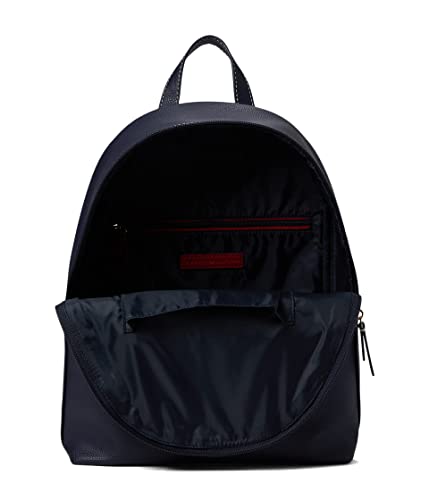 Tommy Hilfiger Ricky II Flap Backpack Embossed Tommy Neoprene Black One Size